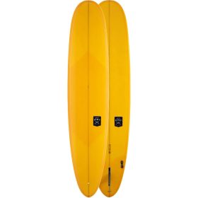 Creative Army Five Sugars PU Longboard Surfboard Saffron, 9ft 6in