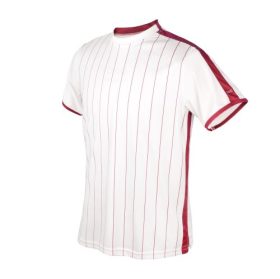 DUC Jailbird Men's Tennis Crew (White/Red)