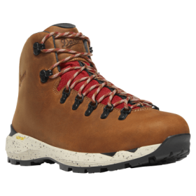 Danner Mountain 600 Evo GORE-TEX Hiking Boots for Men | Bass Pro Shops - Mocha Brown/Rhodo Red - 10W