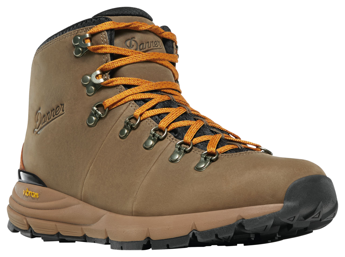 Danner Mountain 600 Waterproof Hiking Boots for Men - Chocolate Chip/Golden Oak - 10W