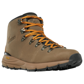 Danner Mountain 600 Waterproof Hiking Boots for Men - Chocolate Chip/Golden Oak - 9.5W