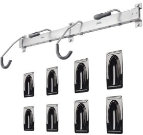 Delta | Heavy Duty Track Rack Wall Mount Bike Rack 4 Bikes