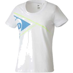 Dunlop Women's Club Tee Flying D Shirt (White)