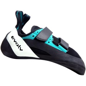 Evolv Geshido Climbing Shoe Black/Teal/White, 10.5