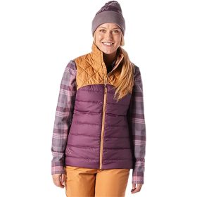 Flylow Laurel Vest - Women's Plum/Sand, L