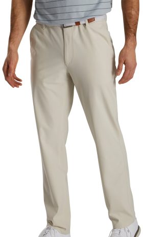 FootJoy Performance Knit Men's Golf Pants - Stone - Khaki, Size: 33x30