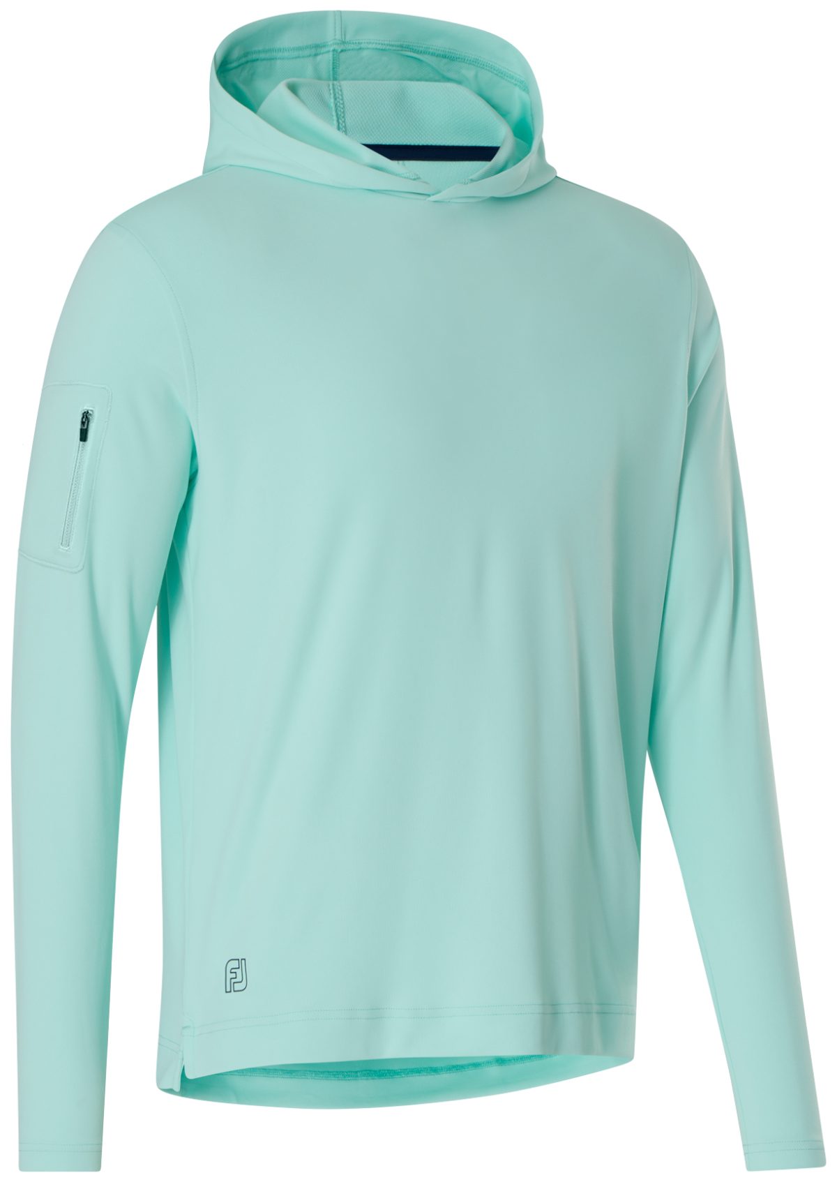 FootJoy TempoSeries Men's Golf Sun Hoodie - Sea Glass - Green, Size: Medium