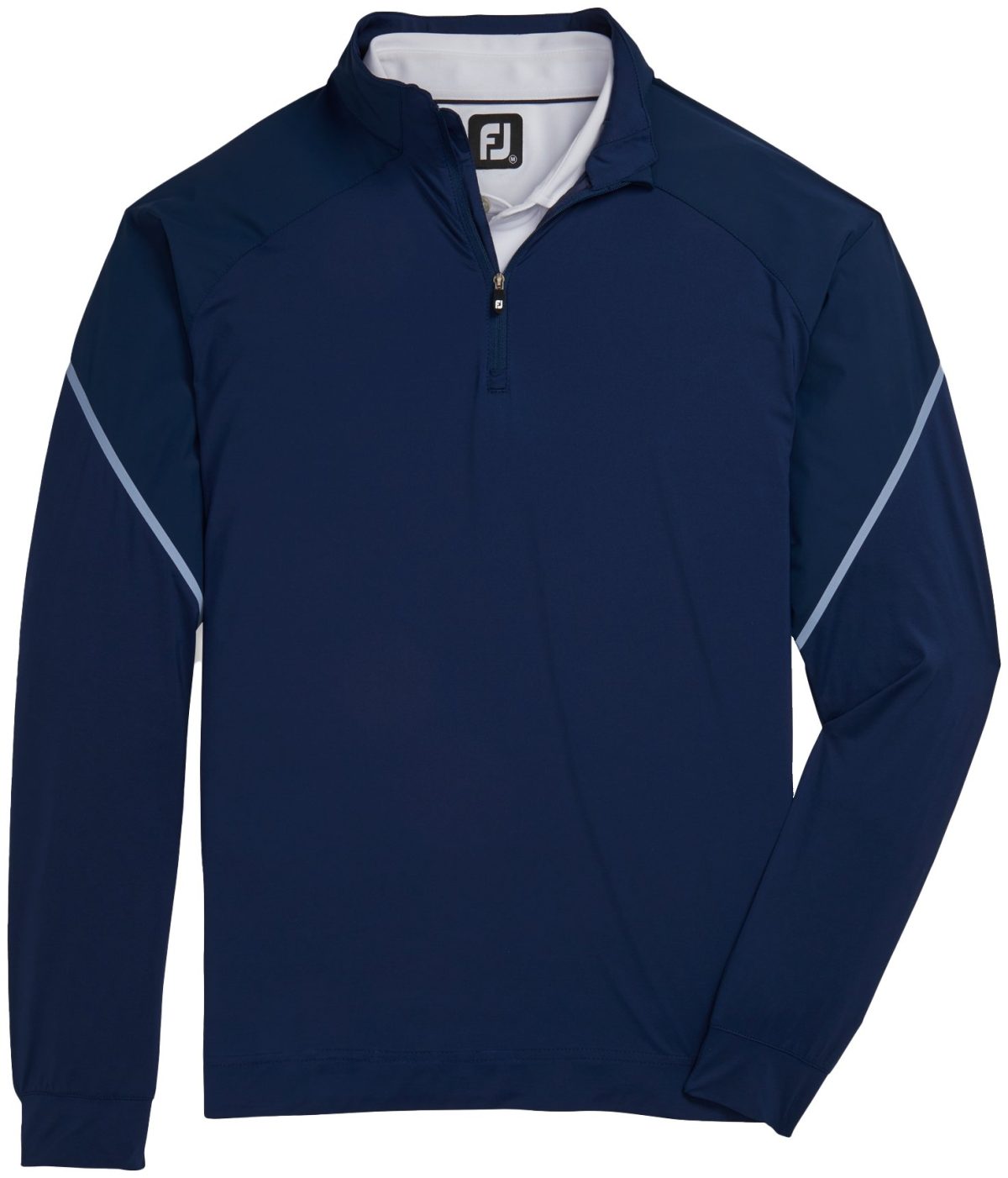 FootJoy TempoSeries Tech Midlayer Men's Golf Pullover - Navy - Blue, Size: Small