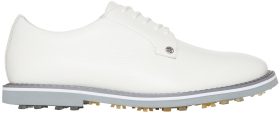 G/FORE Gallivanter Pebble Leather Golf Shoes 2024 - Snow/Monument - 8 - MEDIUM