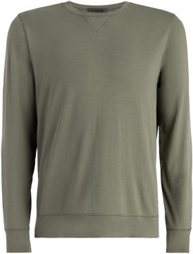 G/FORE Luxe Crewneck Mid Layer Men's Golf Pullover - Green, Size: Large