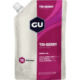 GU Energy Gel - 15-Servings Tri Berry, One Size