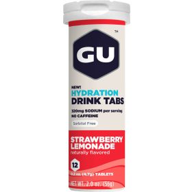 GU Hydration Drink Tabs, Strawberry Lemonade