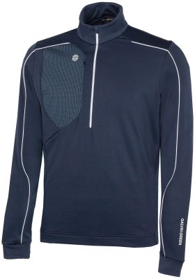 Galvin Green Dave Insulating Midlayer Men's Golf Pullover - Blue, Size: Small