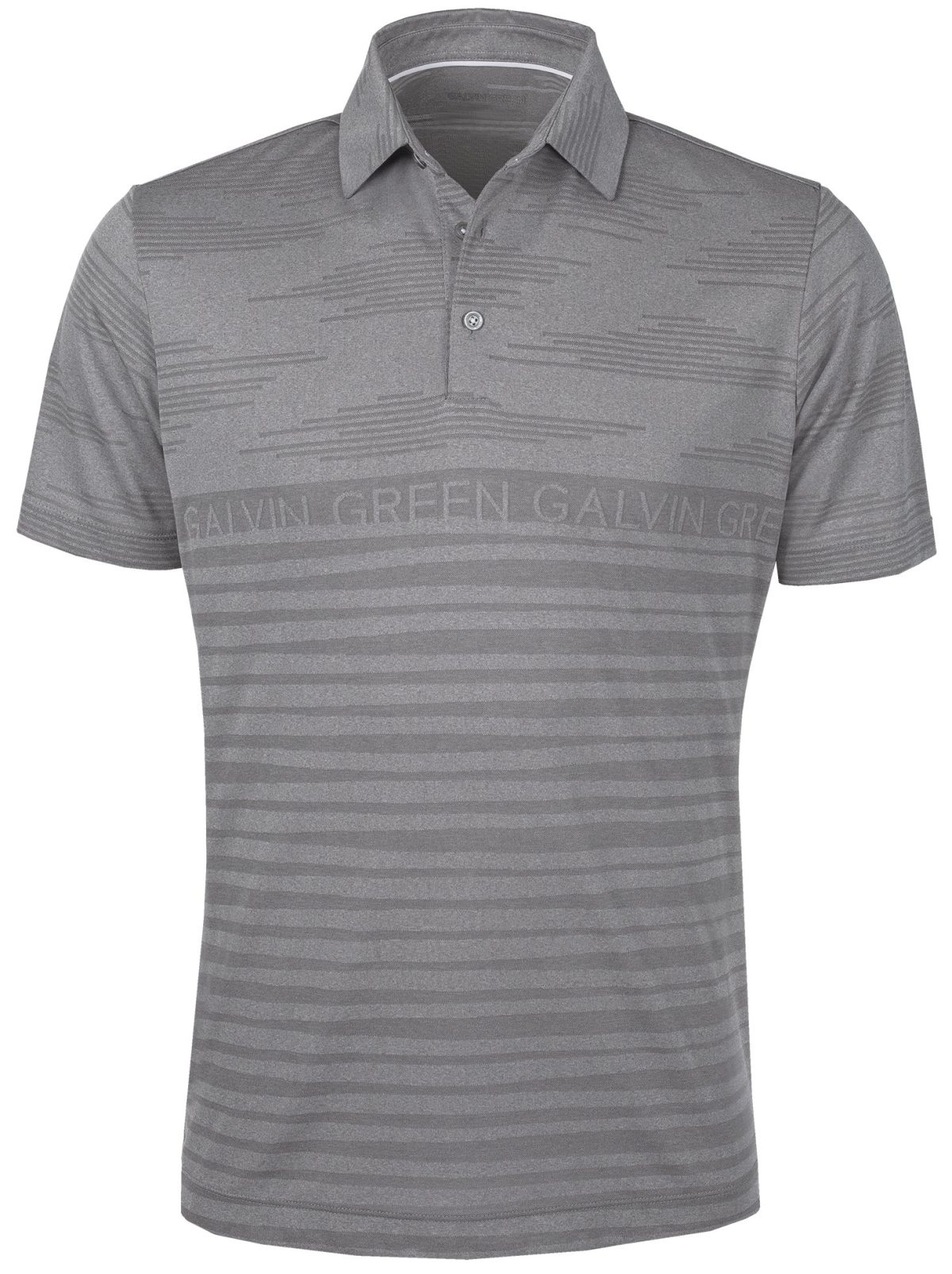 Galvin Green Maximus Men's Golf Polo - Grey, Size: Large