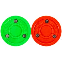 Green Biscuit Training Puck Combo Pack in Green/Orange