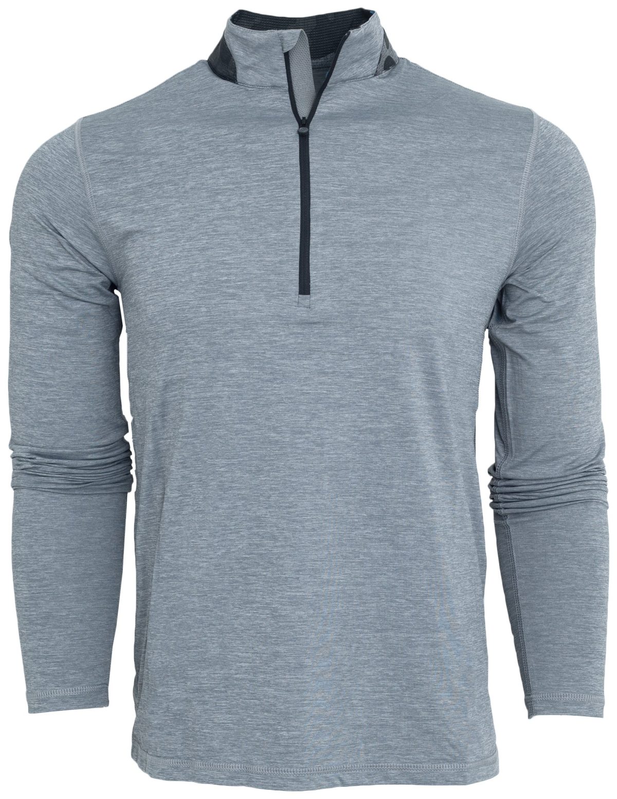 Greyson Guide Sport Quarter-Zip Men's Golf Pullover - Grey, Size: Small