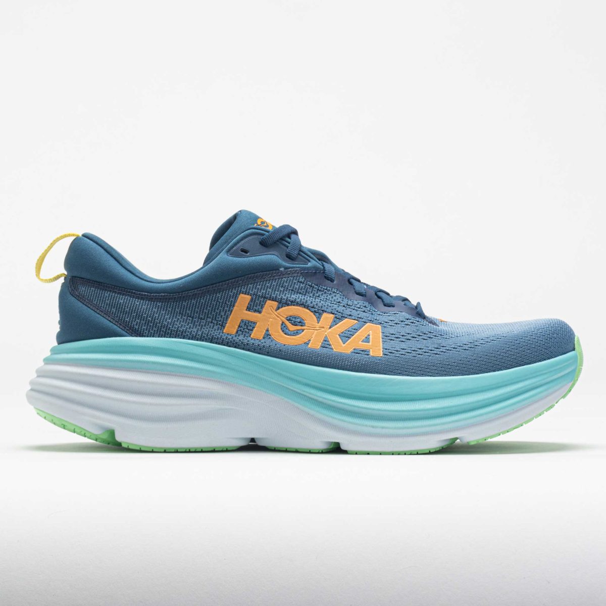 HOKA Bondi 8 Men's Running Shoes Real Teal/Shadow