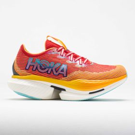 HOKA Cielo X1 Unisex Cerise/Solar Flame Running Shoes