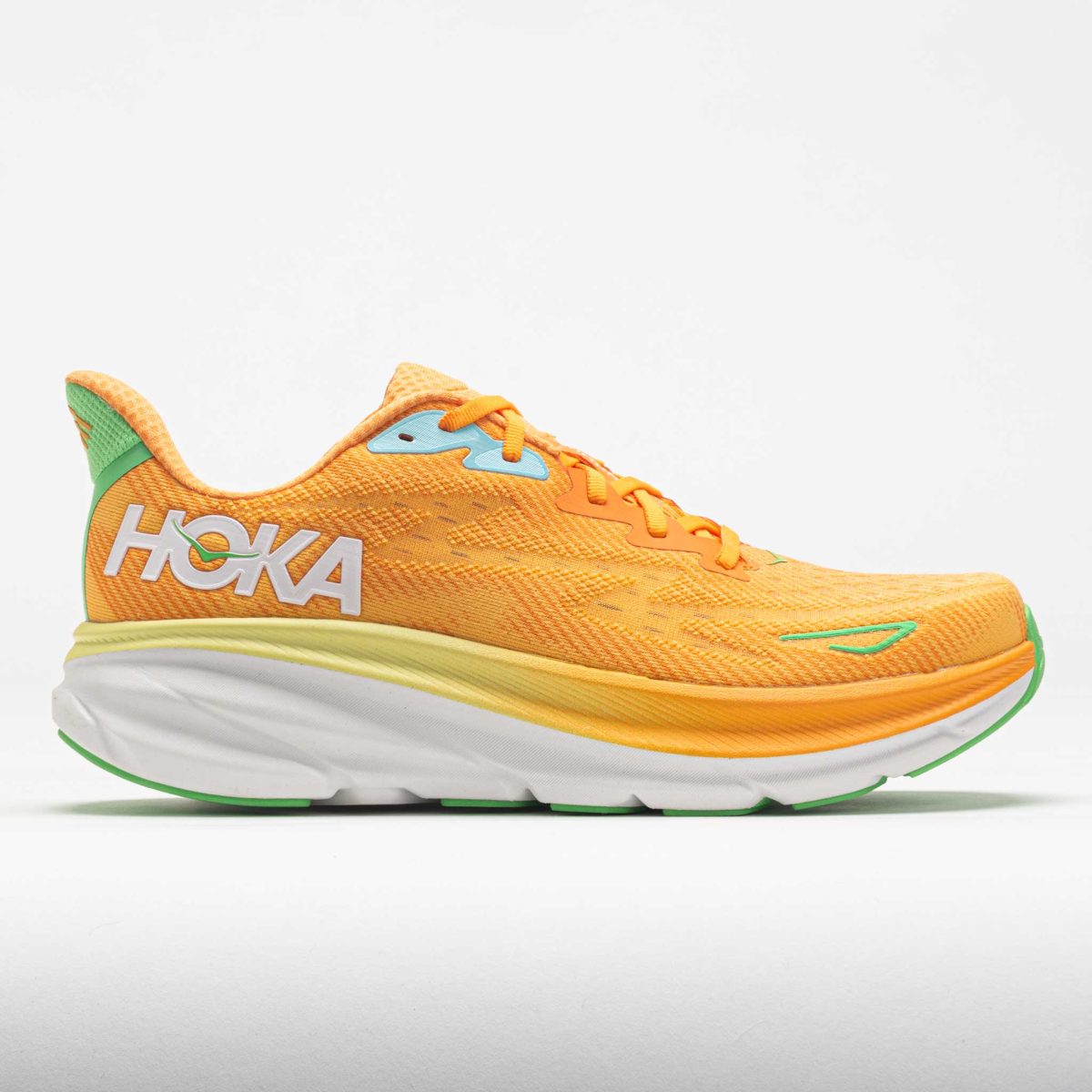 HOKA Clifton 9 Men's Running Shoes Solar Flare/Sherbet