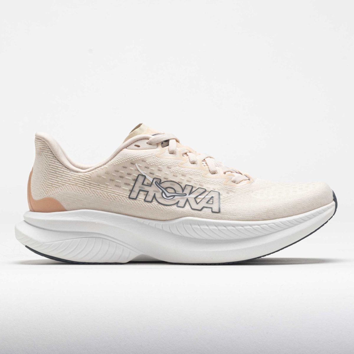 HOKA Mach 6 Women's Running Shoes Eggnog/Vanilla