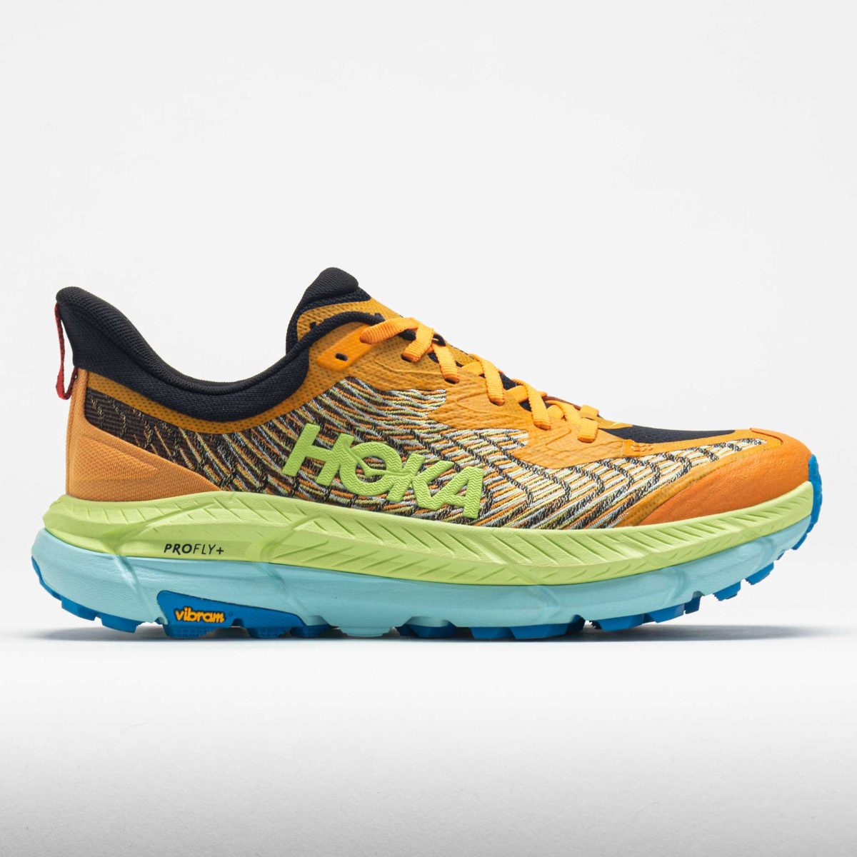 HOKA Mafate Speed 4 Men's Trail Running Shoes Solar Flare/Lettuce