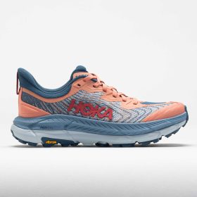 HOKA Mafate Speed 4 Women's Trail Running Shoes Papaya/Real Teal