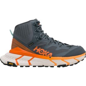 HOKA Tennine GTX Hiking Boot - Men's Castlerock/Persimmon Orange, 10.5