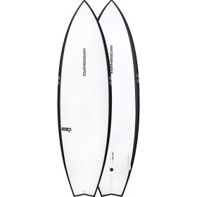 Haydenshapes Cohort II FutureFlex Shortboard Surfboard Black Violet, 6ft 2in