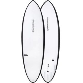 Haydenshapes Hypto Krypto FutureFlex - FCSII 5 Fin Surfboard Clear, 6ft 10in