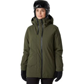 Helly Hansen Nora Long Insulated Jacket - Women's Utility Green, L