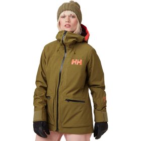 Helly Hansen Powderqueen 3.0 Jacket - Women's Uniform Green, L