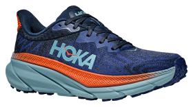 Hoka Challenger ATR 7 Trail Running Shoes for Men - Bellwether Blue/Stone Blue - 10M