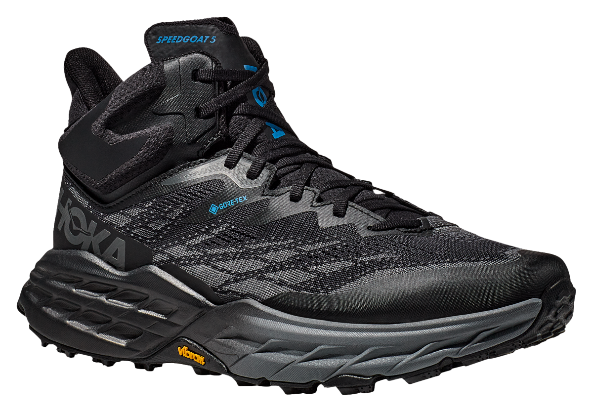 Hoka Speedgoat 5 Mid GTX Waterproof Trail Running Shoes for Men