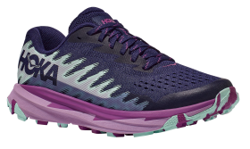 Hoka Torrent 3 Trail Running Shoes for Ladies - Night Sky/Orchid Flower - 9M