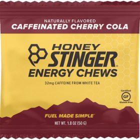 Honey Stinger Organic Energy Chews - 12 Pack Cherry Cola-Caffeinated, One Size