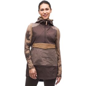 Indyeva Cangur Pullover Hood Vest - Women's Peppercorn/Muddy CB, L