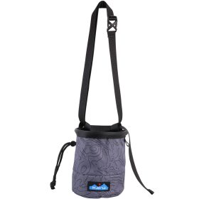 KAVU Peak Seeker Chalk Bag Stone Topo, One Size