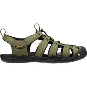 KEEN Clearwater CNX Sandal - Men's Burnt Olive/Black, 7.0