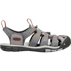 KEEN Clearwater CNX Sandal - Men's Grey Flannel/Potters Clay, 10.0