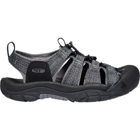 KEEN Newport H2 Sandal - Men's Black/Steel Grey, 12.0