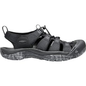 KEEN Newport H2 Sandal - Men's Black/Swirl Outsole, 10.0