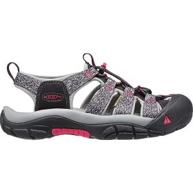 KEEN Newport H2 Sandal - Women's Black/Bright Rose, 7.5