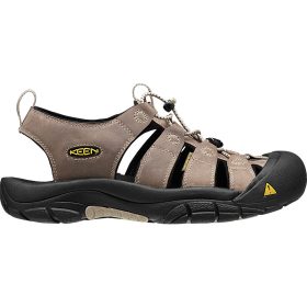 KEEN Newport Sandal - Men's White Pepper/Black, 16.0