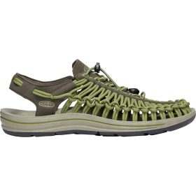 KEEN Uneek Sandal - Men's Black Olive/Martini Olive, 7.0