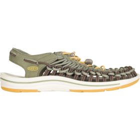 KEEN Uneek Sandal - Men's Deep Lichen/Golden Yellow, 12.0