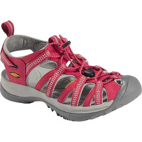 KEEN Whisper Sandal - Women's Barberry/Neutral Gray, 8.0