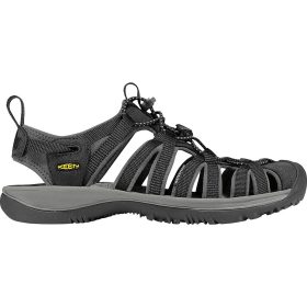 KEEN Whisper Sandal - Women's Black/Gargoyle, 6.0