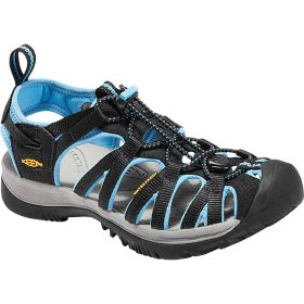 KEEN Whisper Sandal - Women's Black/Norse Blue, 6.0