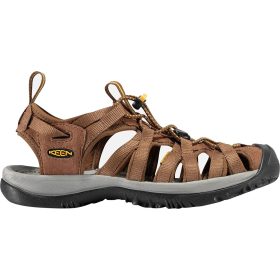 KEEN Whisper Sandal - Women's Coffee Liqueur/Keen Yellow, 10.5