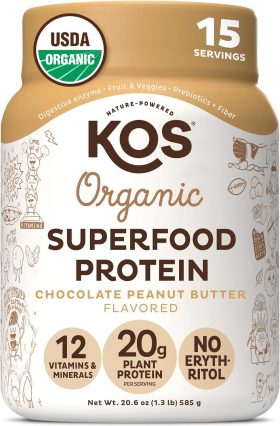 KOS Plant Protein - 15 Servings, Blue